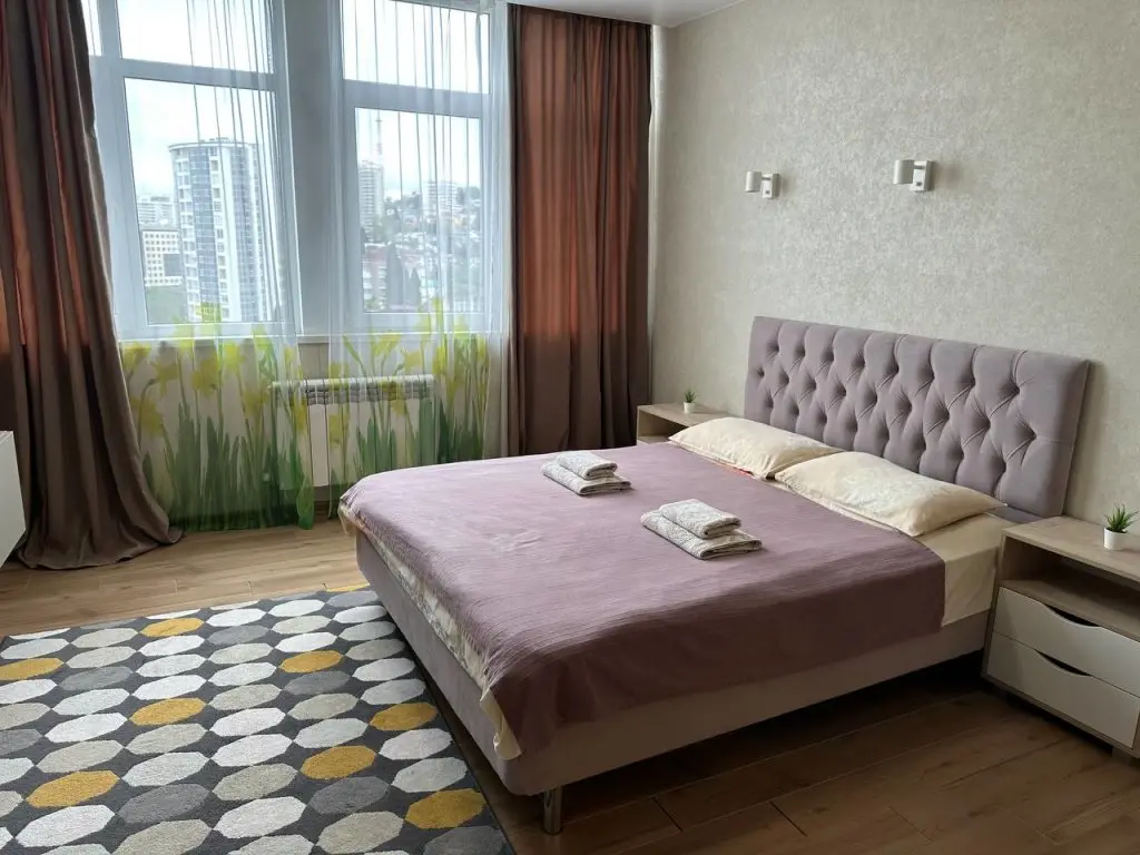 Сочи: Апартаменты ЖК Москва seaview nice bed