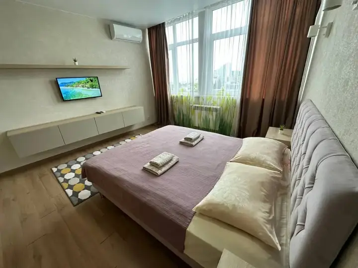 Сочи: Апартаменты ЖК Москва seaview nice bed