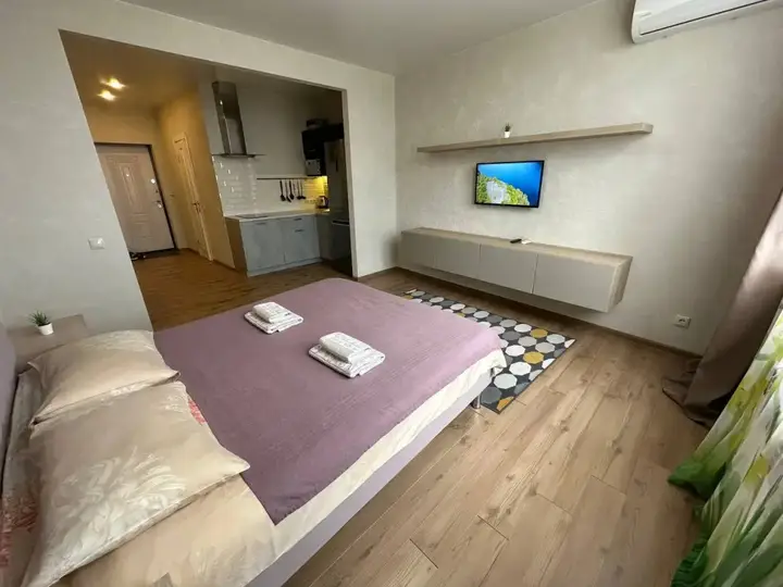 Сочи: Апартаменты ЖК Москва seaview nice bed