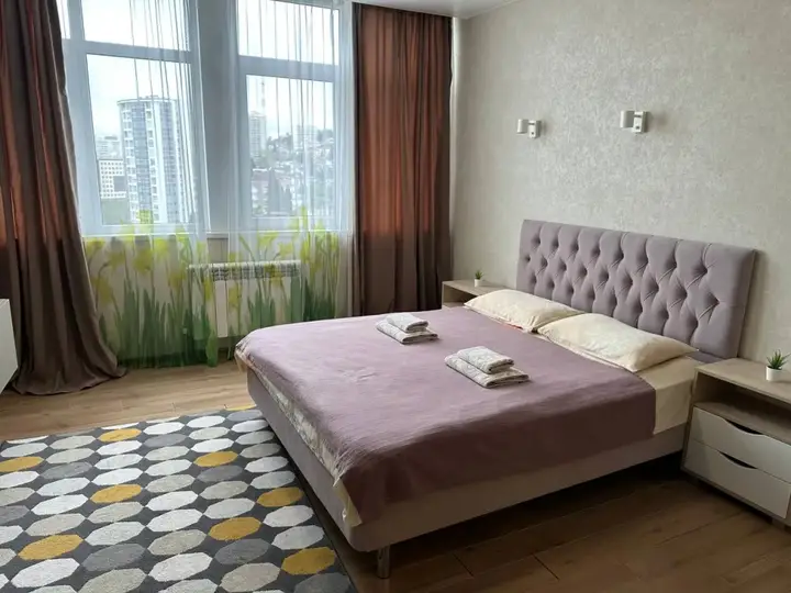 Сочи: Апартаменты ЖК Москва seaview nice bed