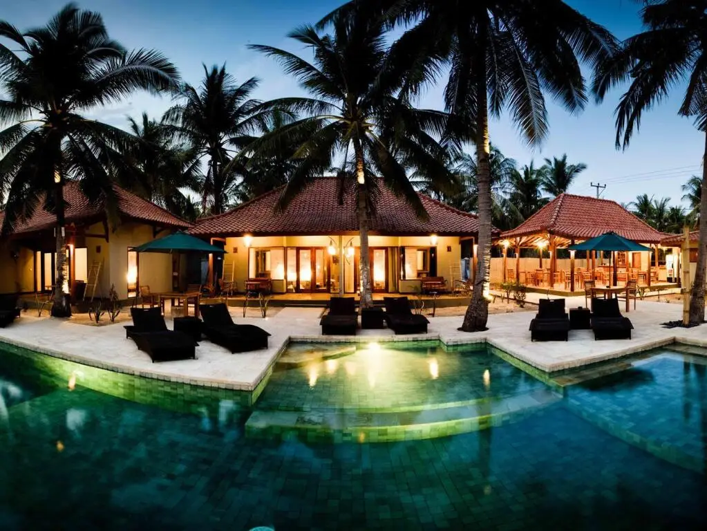 Гили Траванган: Belukar Villas Gili Trawangan