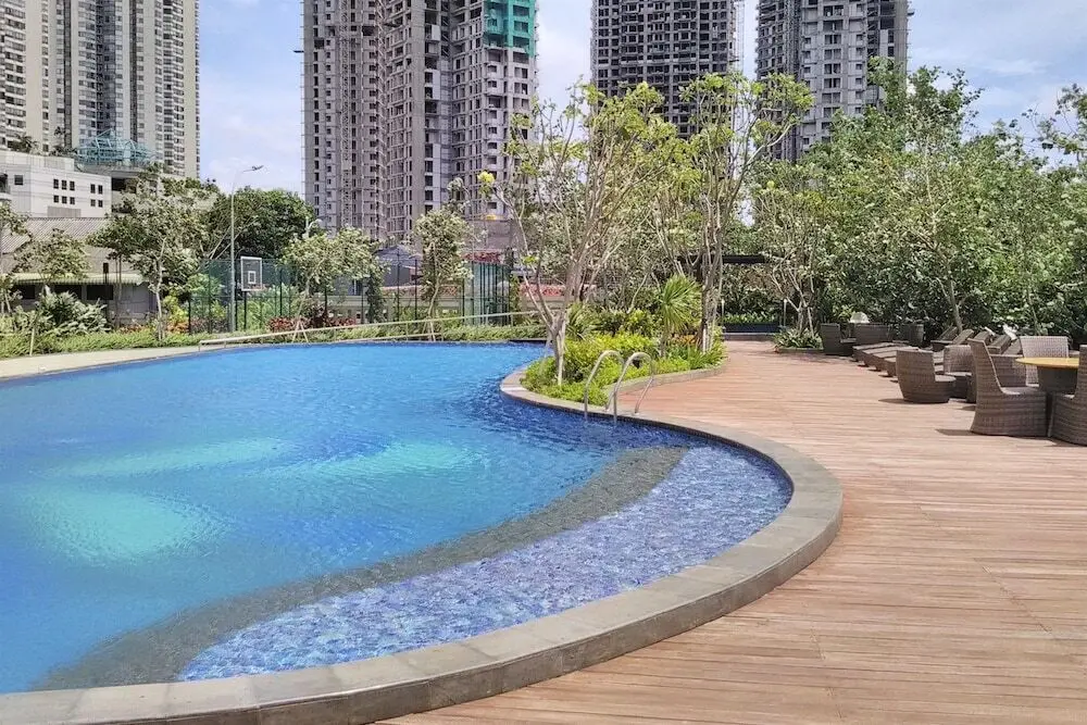 Джакарта: Apartment Madison Near Central Park With City View