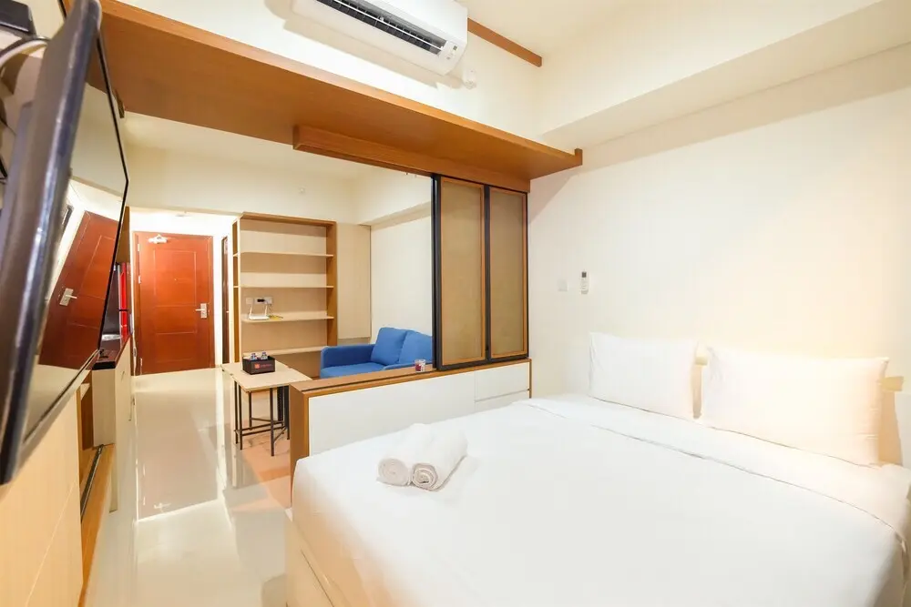 Южный Тангеранг: Spacious Luxury Studio Room The Accent Apartment near Lotte Avenue Bin