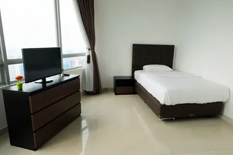 2 Bedroom Denpasar Residence Apartment By Travelio — фото 1