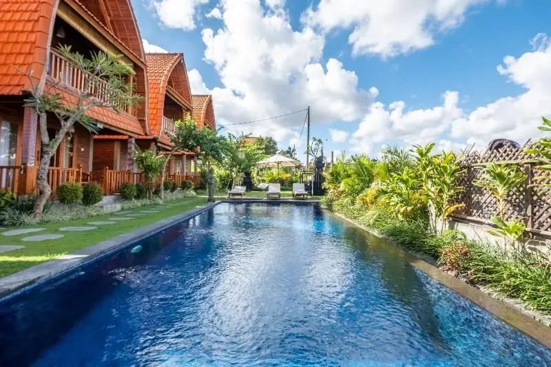 Сесе: D'jineng Rice Terrace Bungalow
