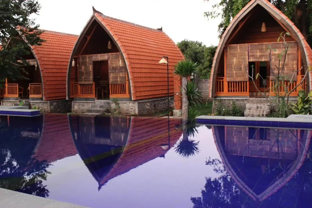 Пемутеран: Kubu Padi Wooden House