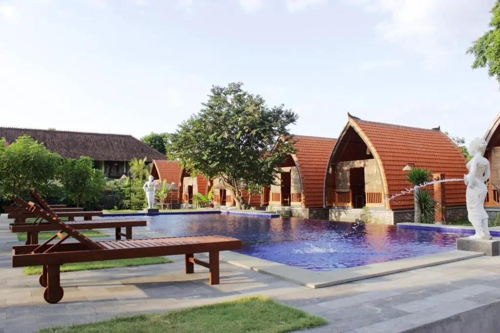 Пемутеран: Kubu Padi Wooden House