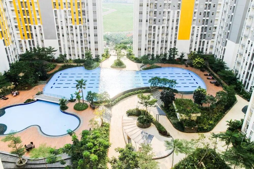 Бекаси: Homey 3BR Springlake Summarecon Apartment Bekasi
