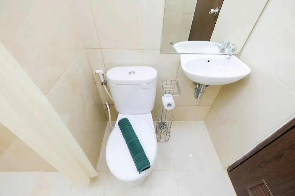 Джакарта: 1BR Apartment with Sofa Bed at Northland Ancol Residence