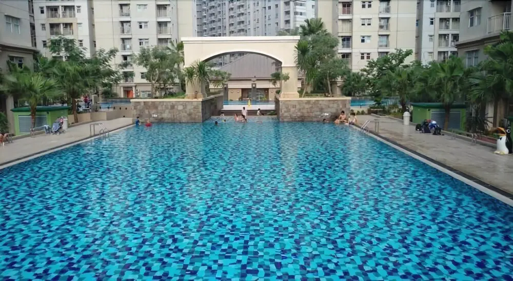 Джакарта: Beautiful City View 2Br Royal Mediterania Garden Residence Near Central Park Mall