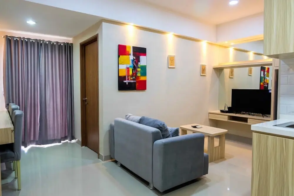 Spacious 1BR with City View The Oasis Lippo Cikarang Apartment — фото 1