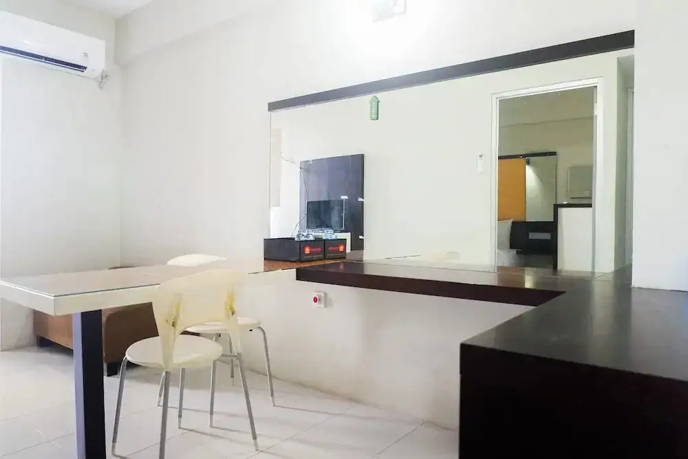 Сурабая: Pool View 2BR at Dian Regency Apartment