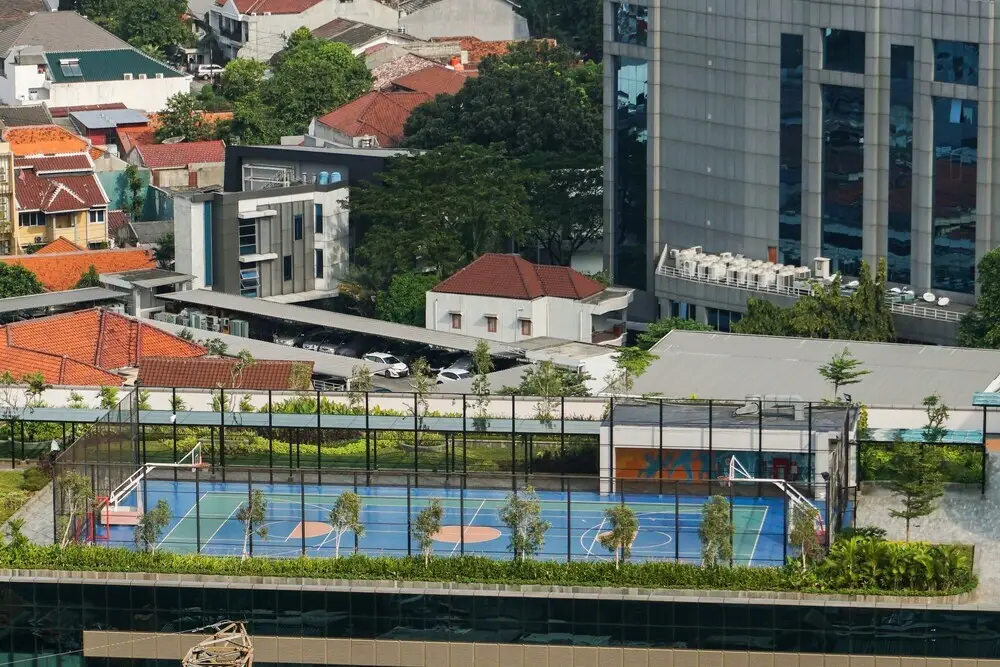 1BR with City View @ Semanggi Apartment By Travelio — фото 1