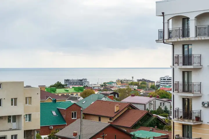 Мысхако: Апартаменты студия с видом на море в Мысхако от LetoApart