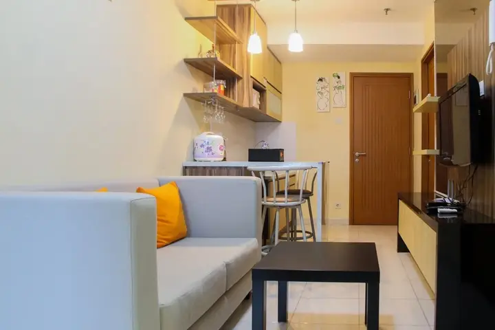 Депок: Modern 1BR with Sofa Bed @ Cinere Bellevue Apartment