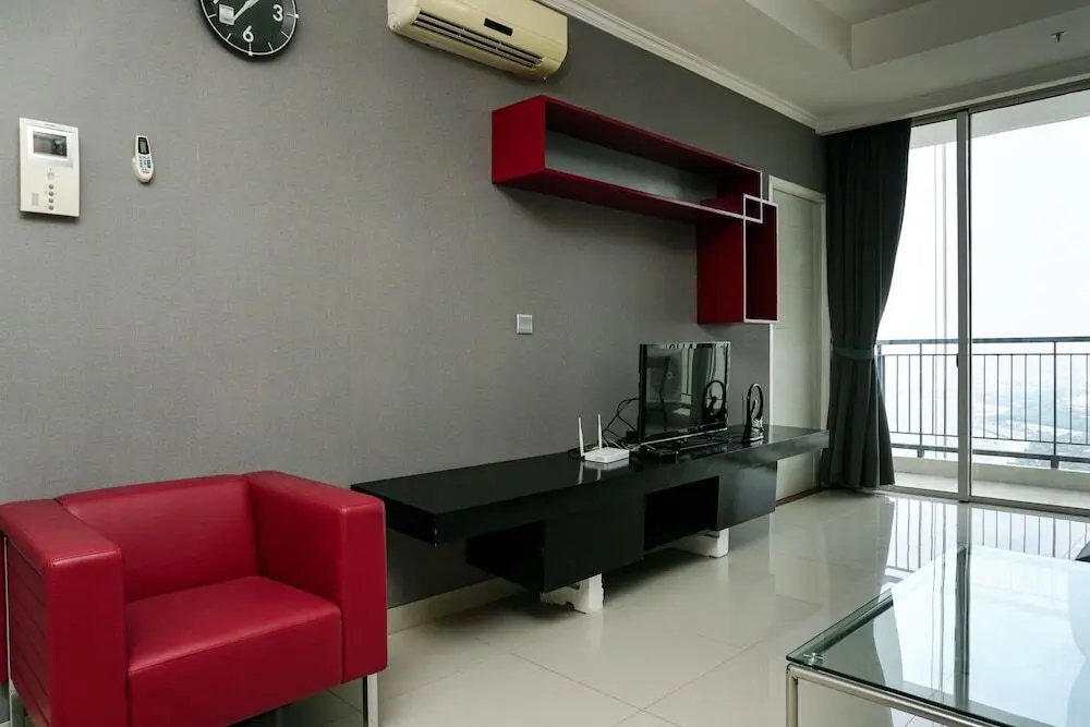 Джакарта: 1BR Apartment with City View at Ancol Mansion