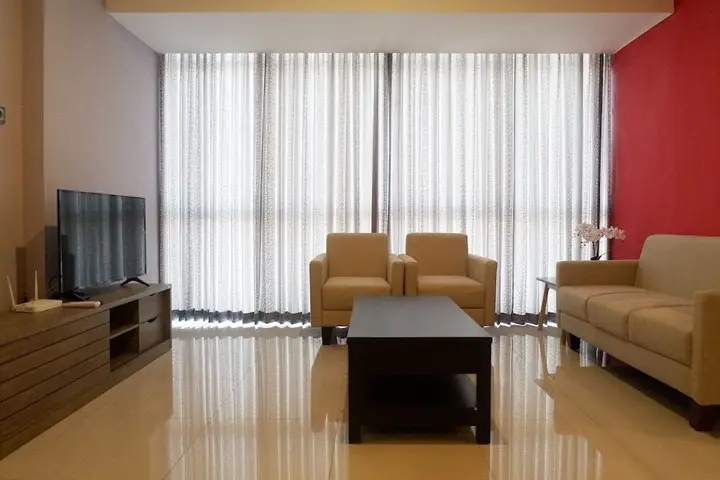 Сурабая: 2BR Apartment near Marvell City Mall at The Linden