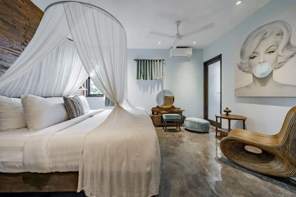 Кута: Вилла Gang Bima - Unique Retro Seminyak Private Mansion