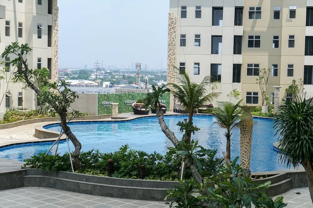 Джакарта: Homey And Luxurious 3Br Vittoria Apartment