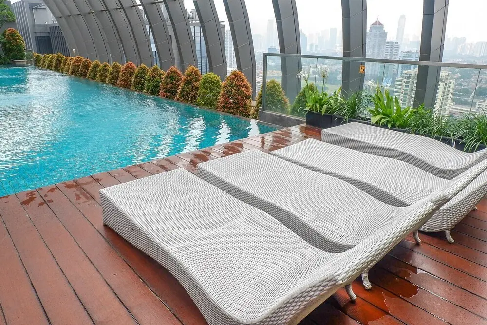 Джакарта: Relaxing 1BR Apartment at L'Avenue Pancoran