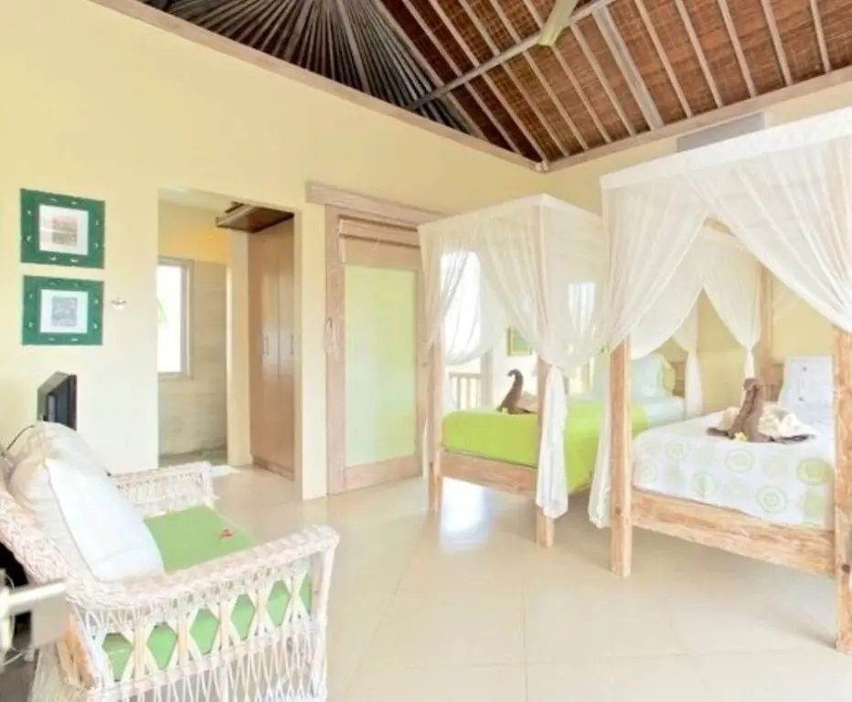 Убуд: Artful 3bed3bath Villa And Bungalow in the Rice Fieldsbest Breakfast in Bali