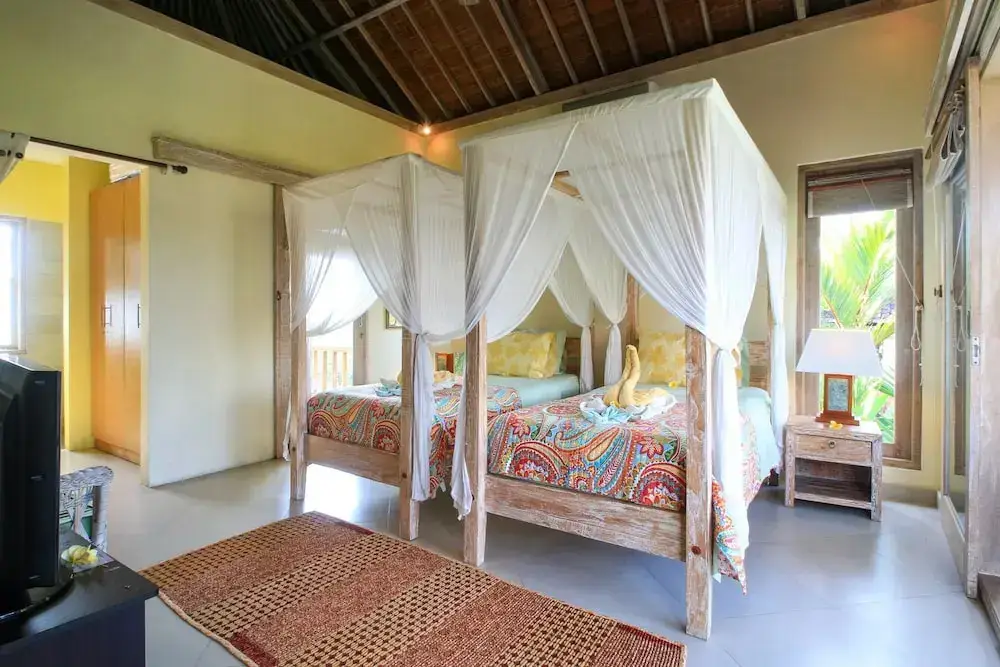 Убуд: Villa Semua Suka, the Ricefields of Ubud, 2bd2baacpoolbest Bkfast in Bali