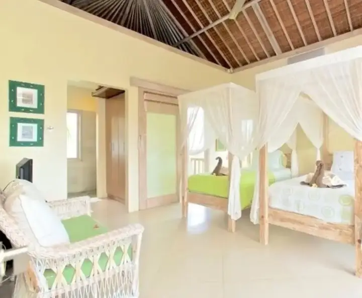 Убуд: Villa Semua Suka, the Ricefields of Ubud, 2bd2baacpoolbest Bkfast in Bali