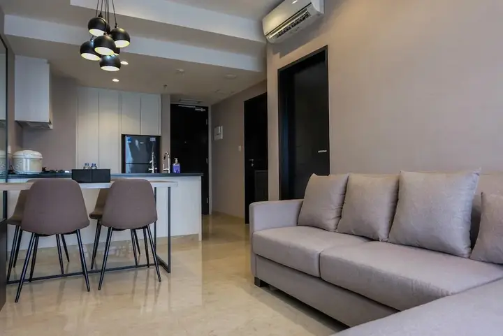 Legok: Fully Furnished 1BR at The Branz BSD Apartment