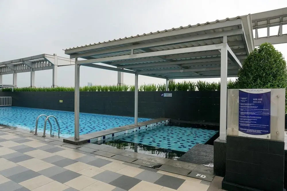 Джакарта: Minimalist and Cozy 1BR Cosmo Terrace at Thamrin Apartment