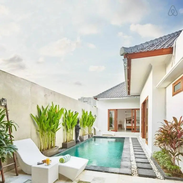 Кута: 1BR Private villa seminyak,20mint walk 2 the beach