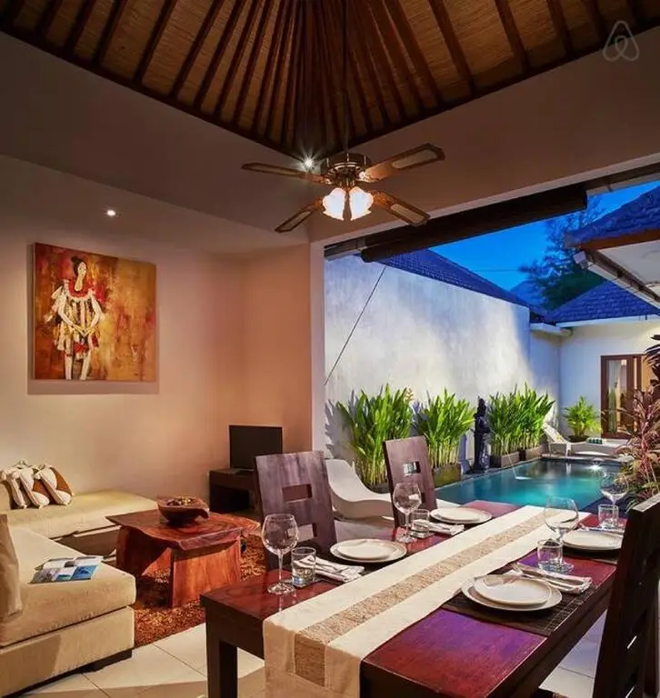 Кута: 1BR Private villa seminyak,20mint walk 2 the beach