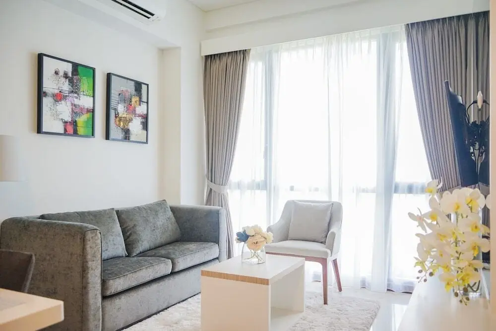 Legok: Comfortable 1BR Apartment at Marigold Nava Park