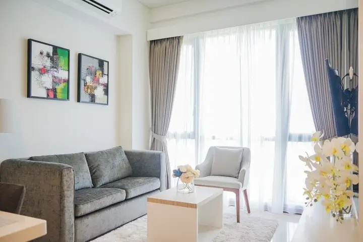 Legok: Comfortable 1BR Apartment at Marigold Nava Park