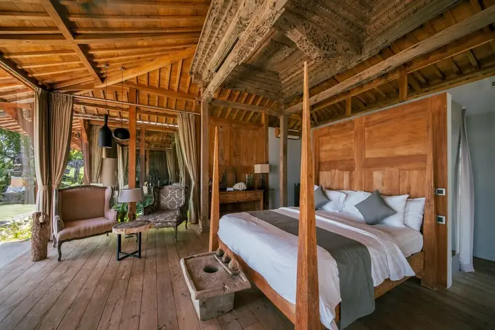 Темукус: Palatial Wooden Villa, 4br, Lovina