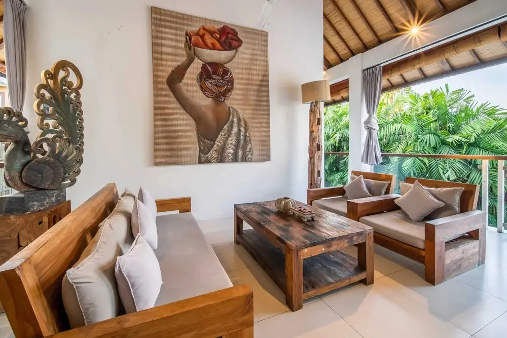 Чангу: Fabulous Private Villa, 3 BR, Canggu With Staff