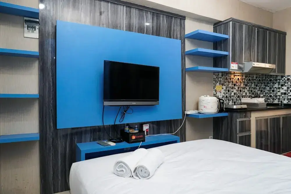Джакарта: Blue Studio Apartment at Green Bay Pluit