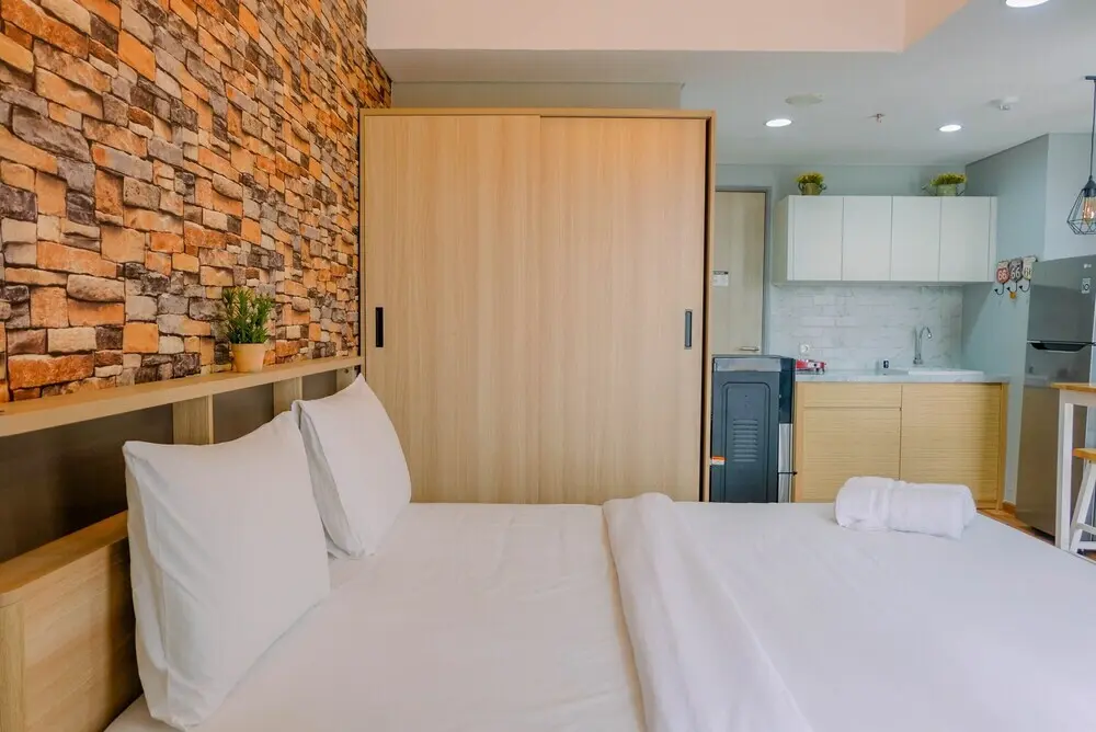 Южный Тангеранг: Minimalist and Comfortable Studio Akasa Pure Living Apartment