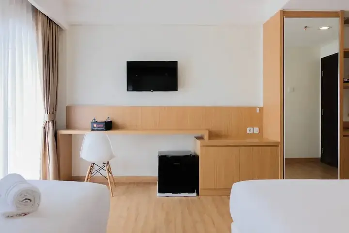 Тангеранг: Twin Bed Studio Room at Annora Living Apartment
