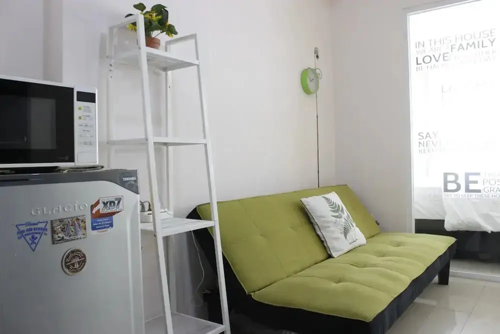 Бандунг: Spacious & Stylish Studio at Gateway Pasteur Apartment