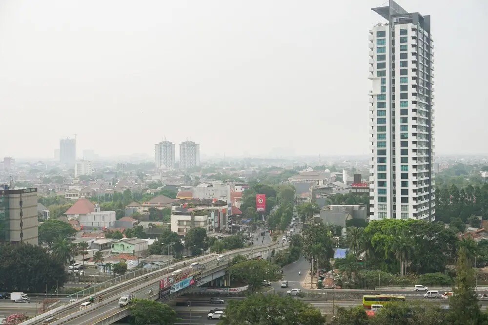 Джакарта: Warm and Cozy 1BR Puri Park View Apartment