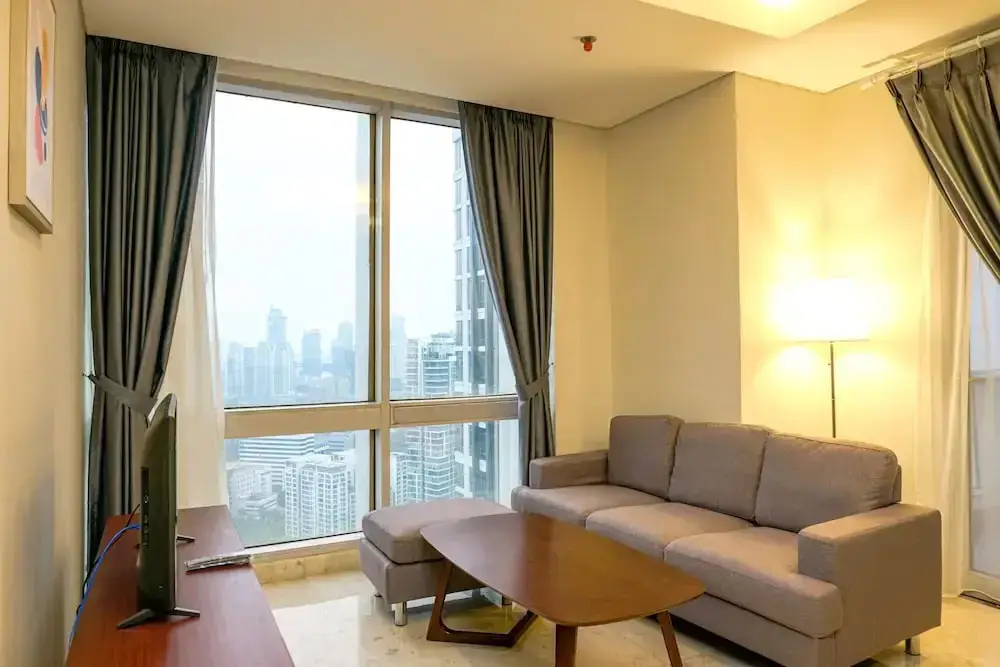 Modern Furnished 2BR at The Empyreal Condominium Epicentrum Apartment — фото 1