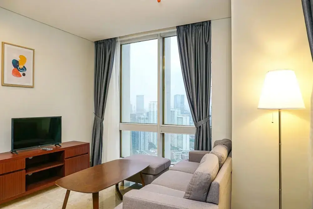 Джакарта: Modern Furnished 2BR at The Empyreal Condominium Epicentrum Apartment