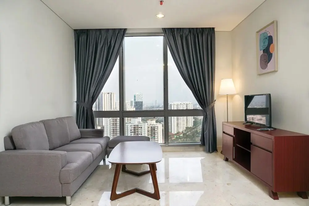 Джакарта: Modern and Comfortable 2BR at The Empyreal Condominium Epicentrum Apartment