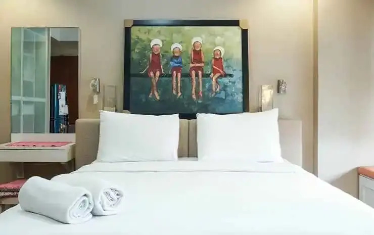 Джакарта: Cozy and Modern Studio Apartment at Belmont Residence Puri