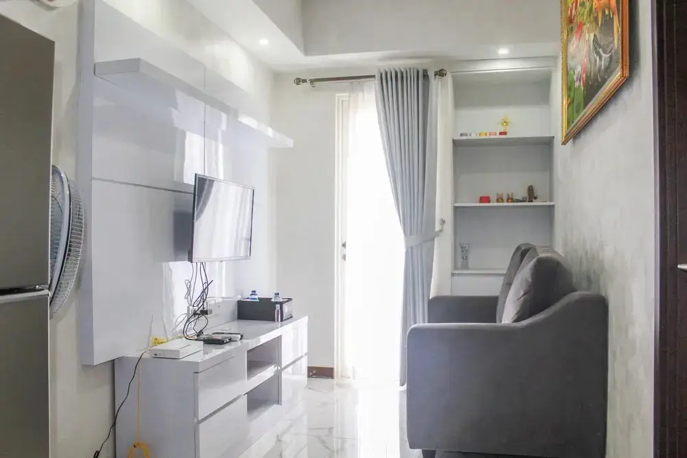 Legok: Minimalist & Modern 1BR Apartment at Scientia Residence