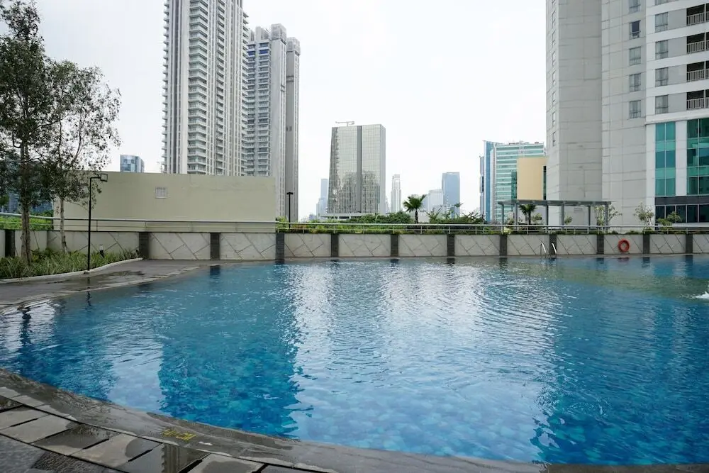 Джакарта: Amazing 1BR Apartment at The Wave @ Rasuna Epicentrum