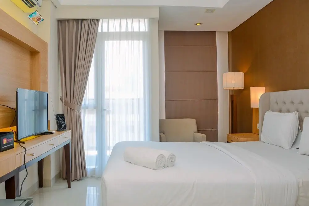 Джакарта: Modern and Stylish Studio Apartment at Elpis Residence