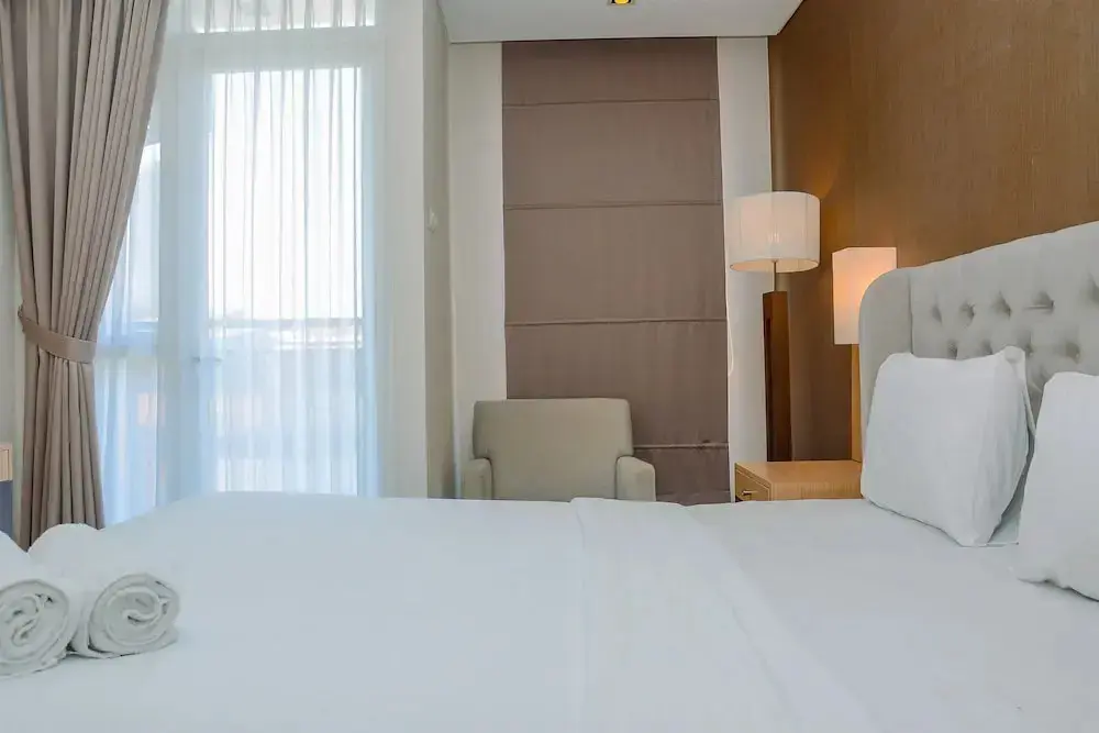 Джакарта: Modern and Stylish Studio Apartment at Elpis Residence