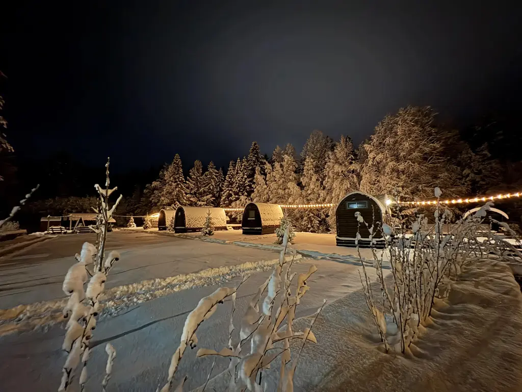 Ляскеля: Кемпинг Бочка на карте