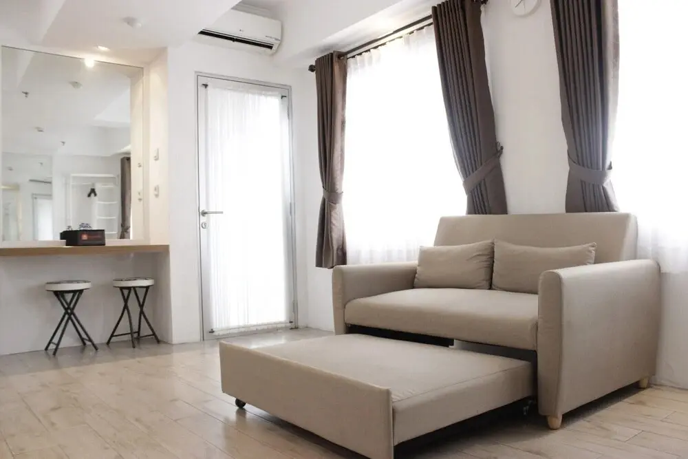 Бандунг: Modern Chic Studio Room at Grand Asia Afrika Apartment